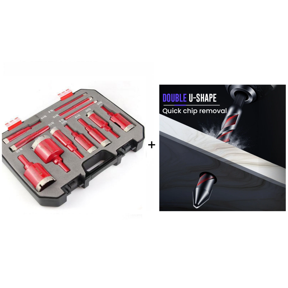 š¢š¢50% OFF !! ā°Professional Dry Drilling Hole Saw Kit (6-35mm)