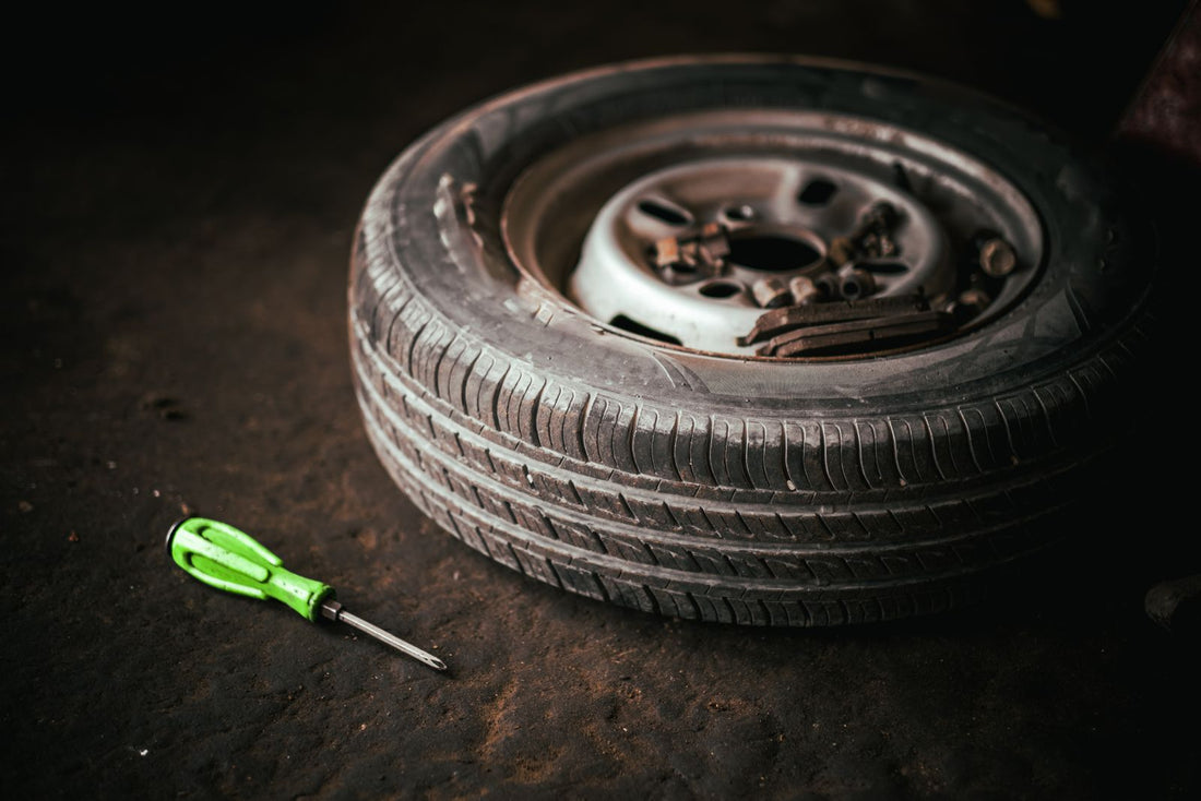 Automotive workshop with repair tools for pre-trip maintenance