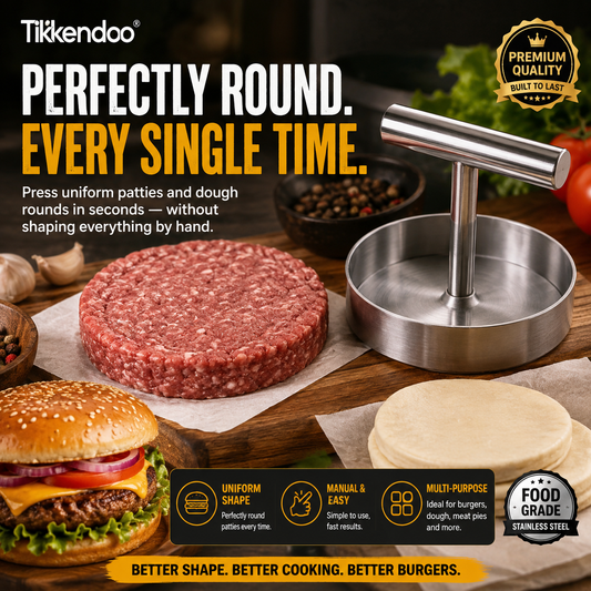 🍔 BBQ FAVORITE | Manual Burger Patty Press