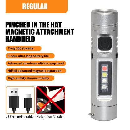 Mini Multifunctional Aluminum Alloy Flashlight