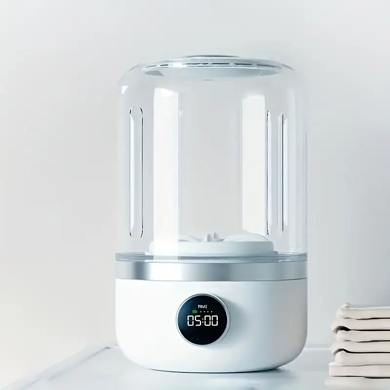 [24-hour delivery+Cash on delivery] Portable USB Automatic Washing Machine, 4000mAh Long-Lasting Battery, 20 Uses In 20 Hours, Ideal For Business Travel, Home, RV, Washing Underwear And Socks, Cleaner Tools, Blender, Clothes Cleaner