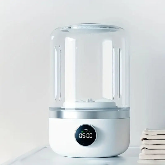 [24-hour delivery+Cash on delivery] Portable USB Automatic Washing Machine, 4000mAh Long-Lasting Battery, 20 Uses In 20 Hours, Ideal For Business Travel, Home, RV, Washing Underwear And Socks, Cleaner Tools, Blender, Clothes Cleaner