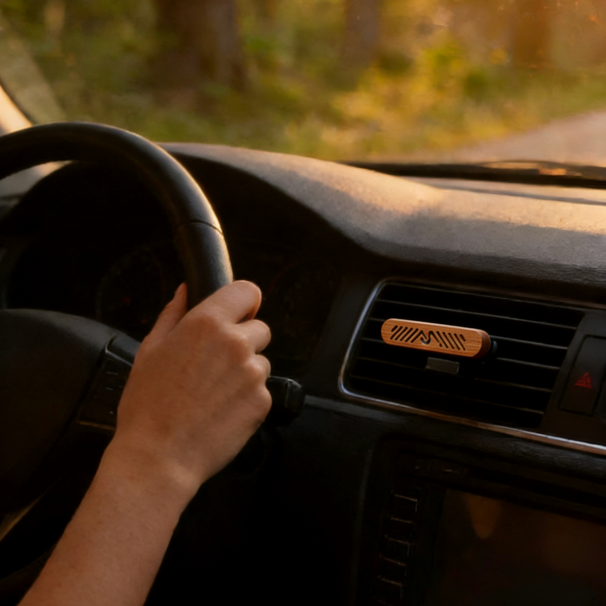 Natural Wood Car Air Freshener