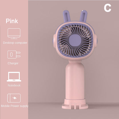 Mini Ventilateur Portable Kawaii – Fraîcheur Nomade pour l’Été