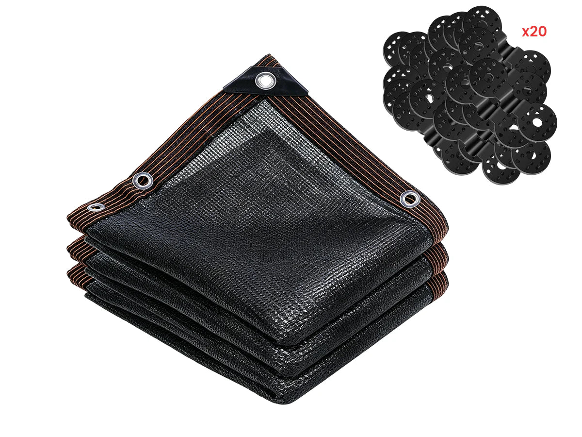 UV-Blocking HDPE Shade Net with Grommets