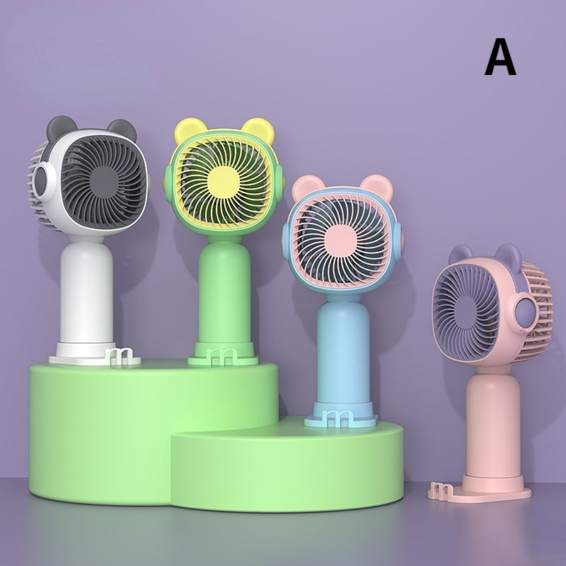 Mini Ventilateur Portable Kawaii – Fraîcheur Nomade pour l’Été