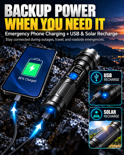 🔦Powerful Flashlight for Home & Emergencies