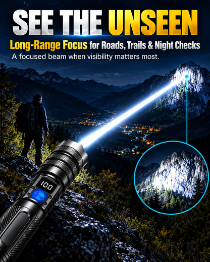 🔦Powerful Flashlight for Home & Emergencies