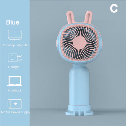 Mini Ventilateur Portable Kawaii – Fraîcheur Nomade pour l’Été