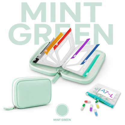 DoseNest – Waterproof Weekly Pill Organizer