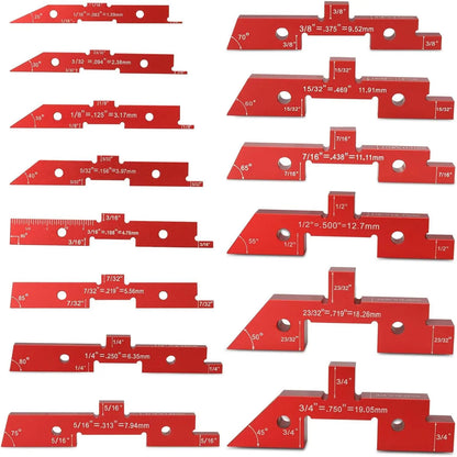 Table Setup Blocks for Woodworking