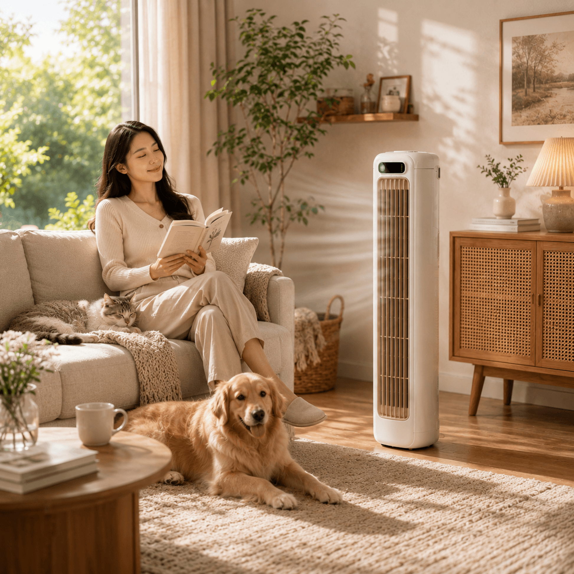 portable cooling fan for desk office