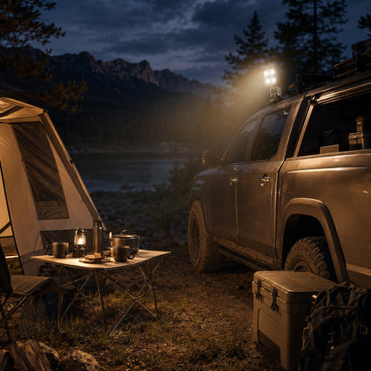 360° Rotating LED Pod Light – Adjustable Outdoor Spotlight