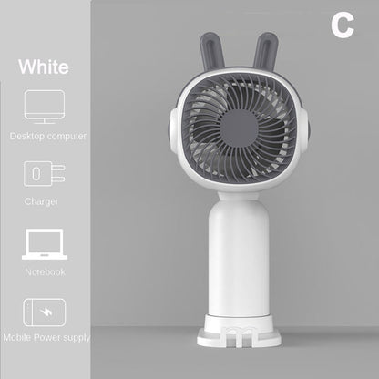 Mini Ventilateur Portable Kawaii – Fraîcheur Nomade pour l’Été