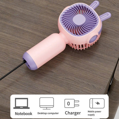 Mini Ventilateur Portable Kawaii – Fraîcheur Nomade pour l’Été