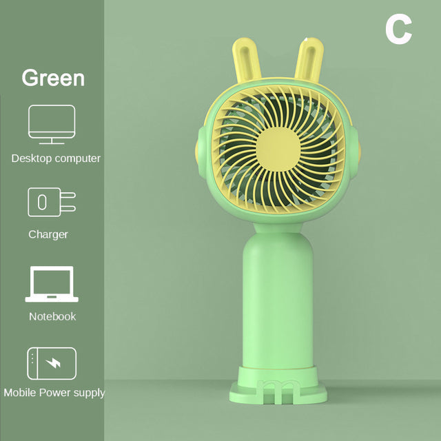 Mini Ventilateur Portable Kawaii – Fraîcheur Nomade pour l’Été