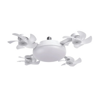 4-head ceiling fan light