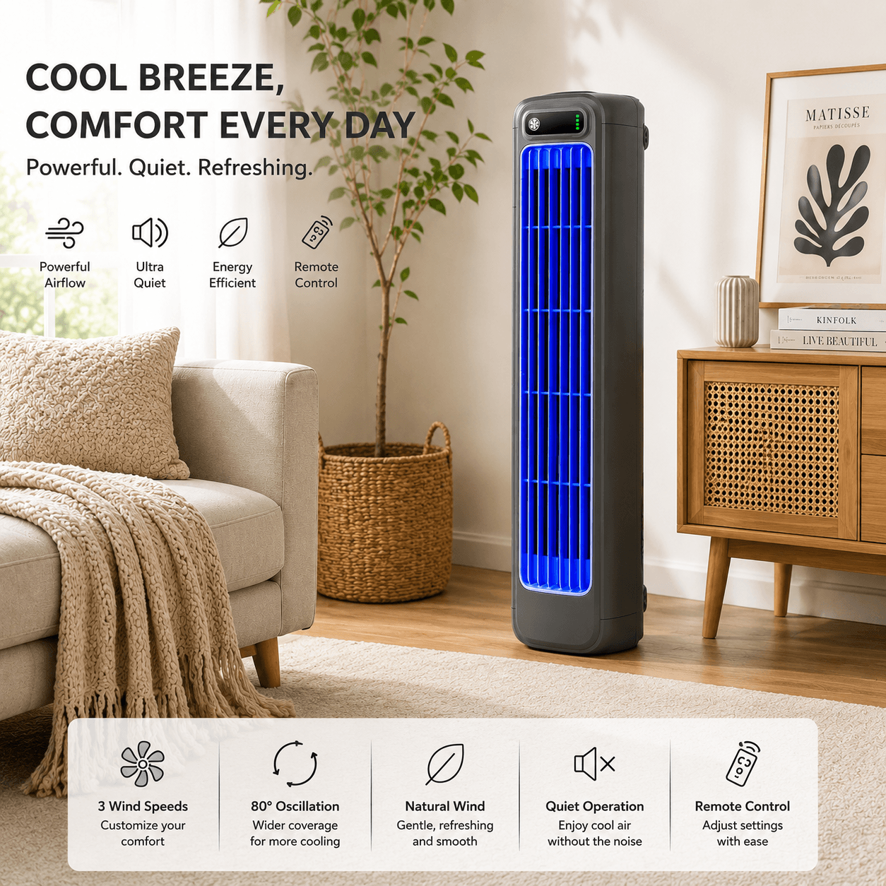 lightweight cooling fan for travel