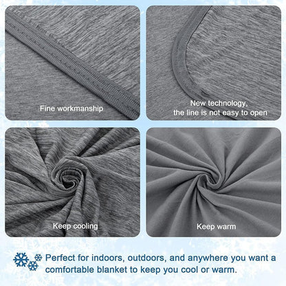 🔥No more waking up in the heat-Summer Specials 50% OFF💕Cooling Blanket for Hot Sleepers🛏️