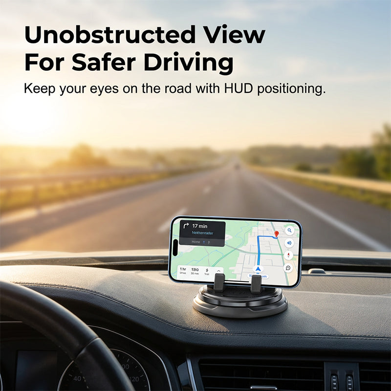 Telefoonhouder voor op het dashboard (360° draaibaar) voor in de auto