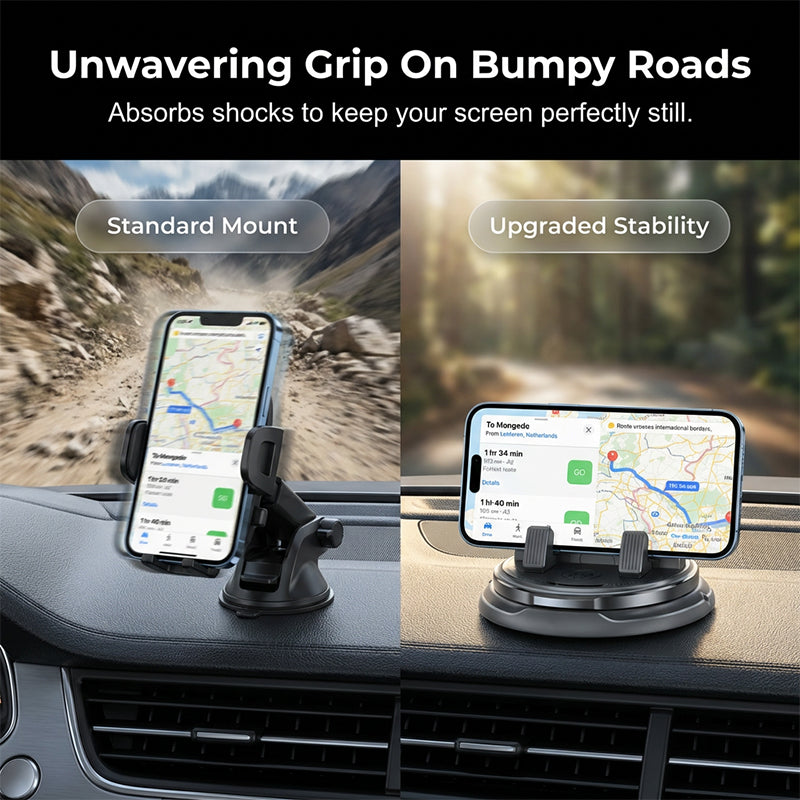 Telefoonhouder voor op het dashboard (360° draaibaar) voor in de auto