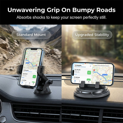 Telefoonhouder voor op het dashboard (360° draaibaar) voor in de auto
