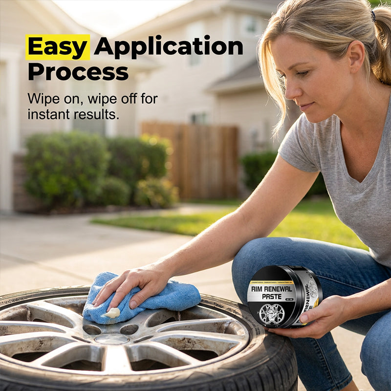 🏆 Last Day Special Price £8.99 ! 🔥Buy 2 Get 1 Free🎁All-in-One Wheel Care & Restoration Paste