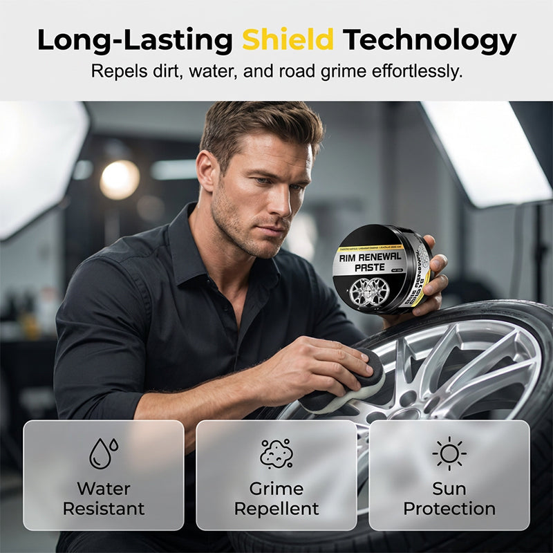 🏆 Last Day Special Price £8.99 ! 🔥Buy 2 Get 1 Free🎁All-in-One Wheel Care & Restoration Paste