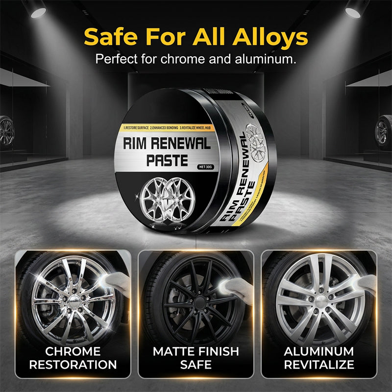 🏆 Last Day Special Price £8.99 ! 🔥Buy 2 Get 1 Free🎁All-in-One Wheel Care & Restoration Paste