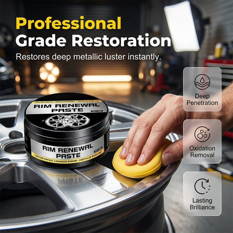🏆 Last Day Special Price £8.99 ! 🔥Buy 2 Get 1 Free🎁All-in-One Wheel Care & Restoration Paste